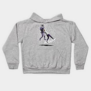 Justin Jefferson Minnesota 4th & 18 Kids Hoodie